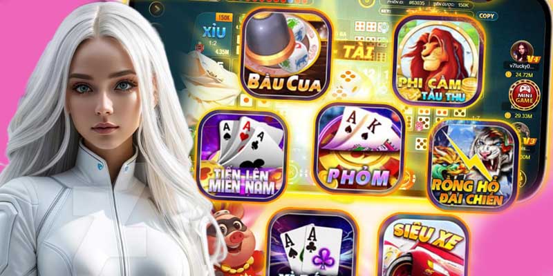 Rất nhiều loại hình game bài tạo ra từ Tú lơ khơ